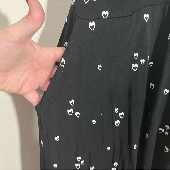 Torrid Heart Polka Dot Midi Dress Plus Size 0 (XL) Wrap Pockets Tiered Ruffles - Picture 4 of 10
